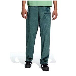 adidas Originals Monogram Velour Track Pants Men’s Size XXL IZ2532 Green